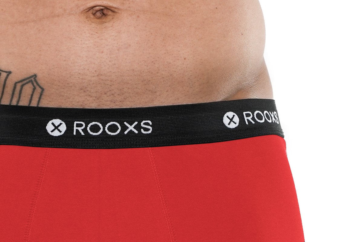 Boxershorts aus weicher Baumwolle Rot