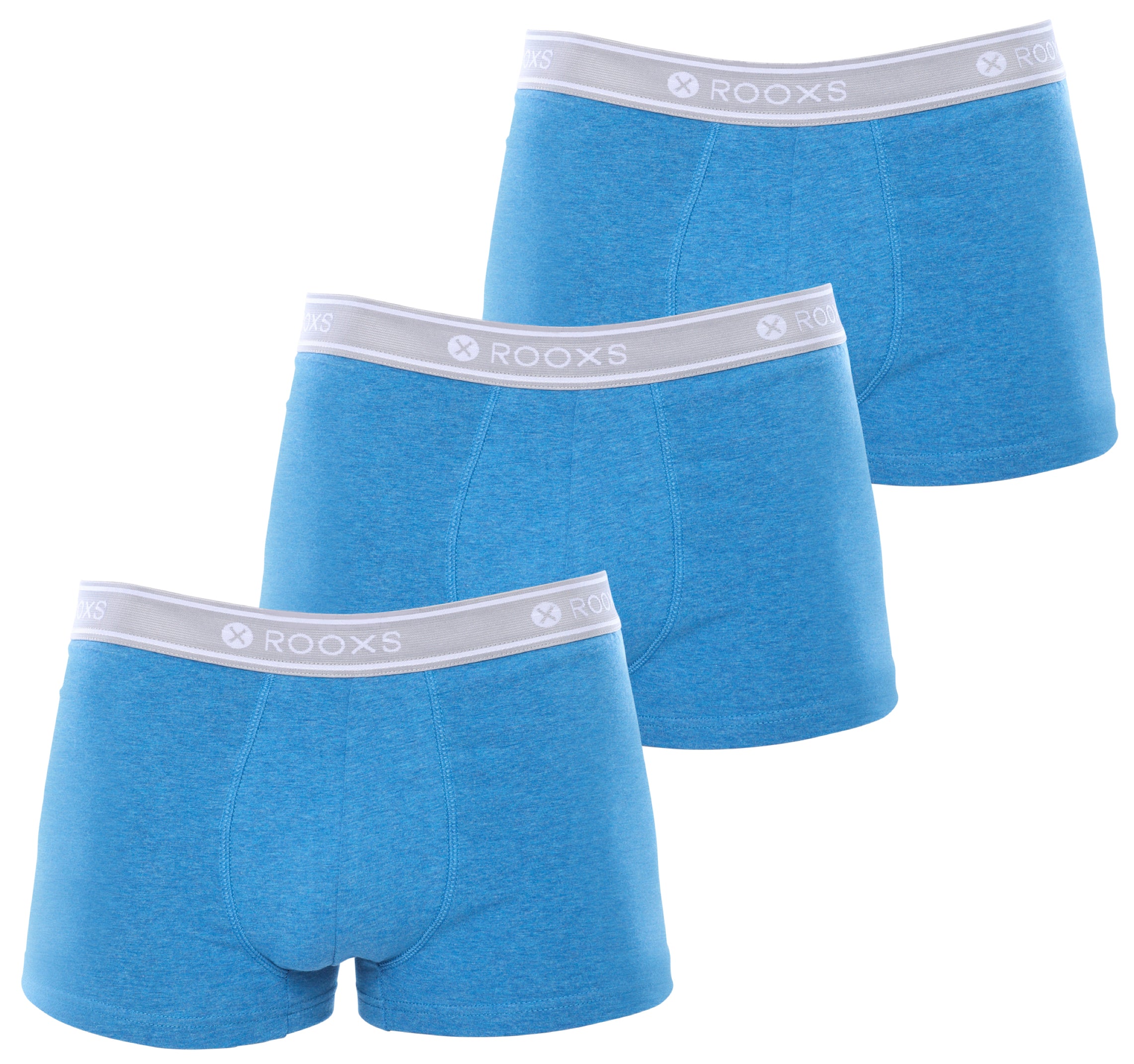 Boxershorts aus weicher Baumwolle - M / Blau