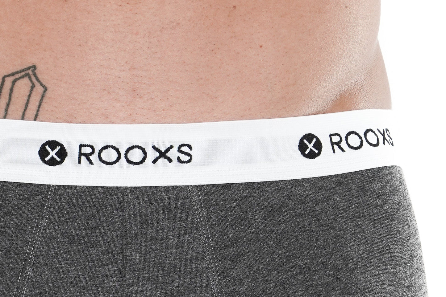 herren unterwäsche grau weiss