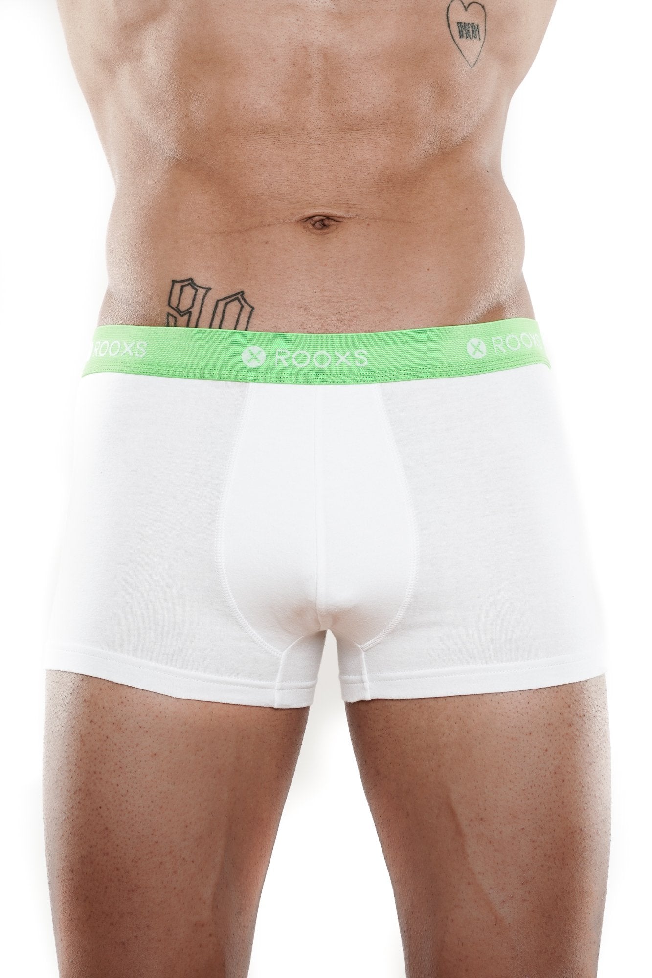 boxershorts weiß grün