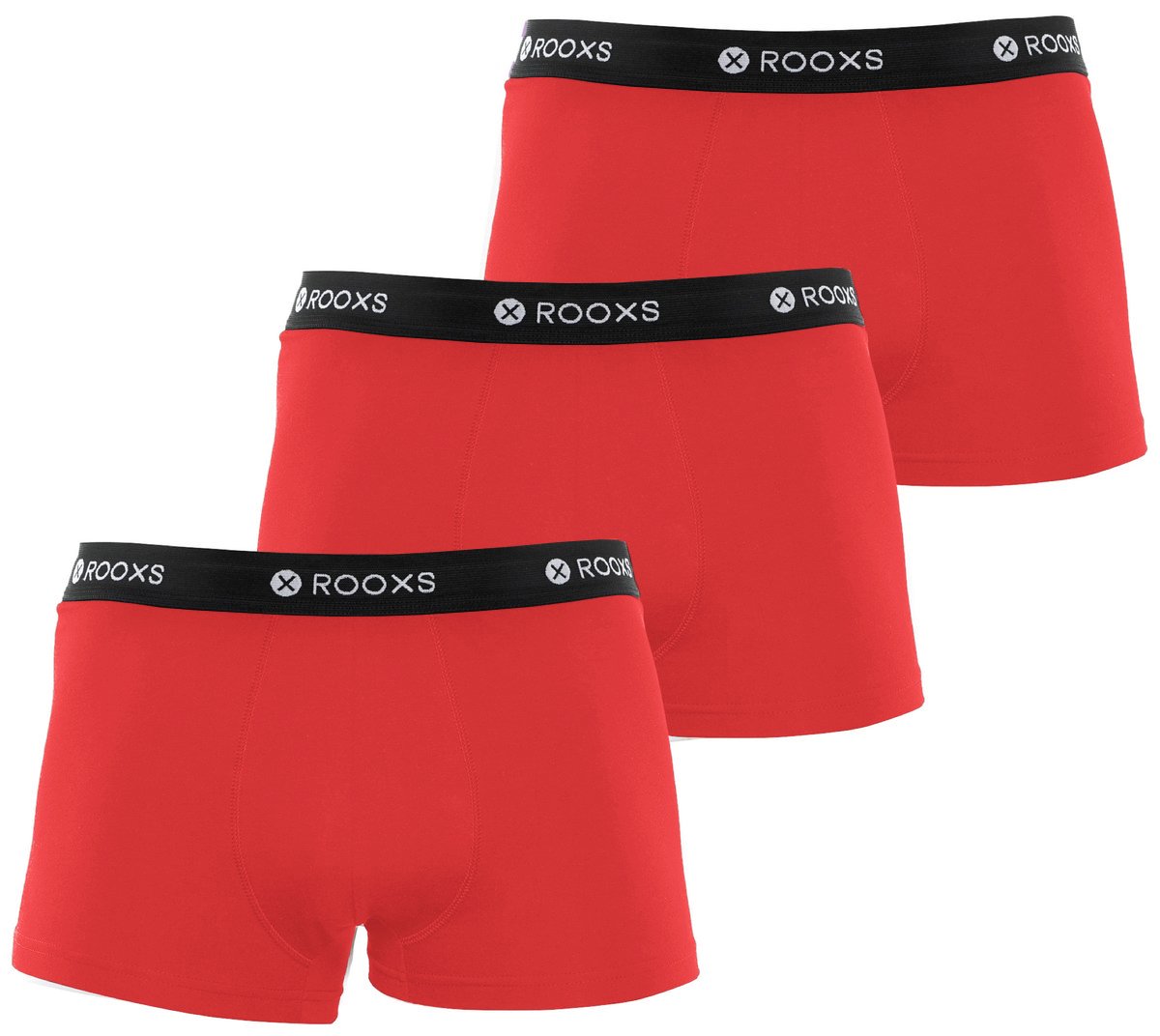 Boxershorts aus weicher Baumwolle Rot - S / Rot