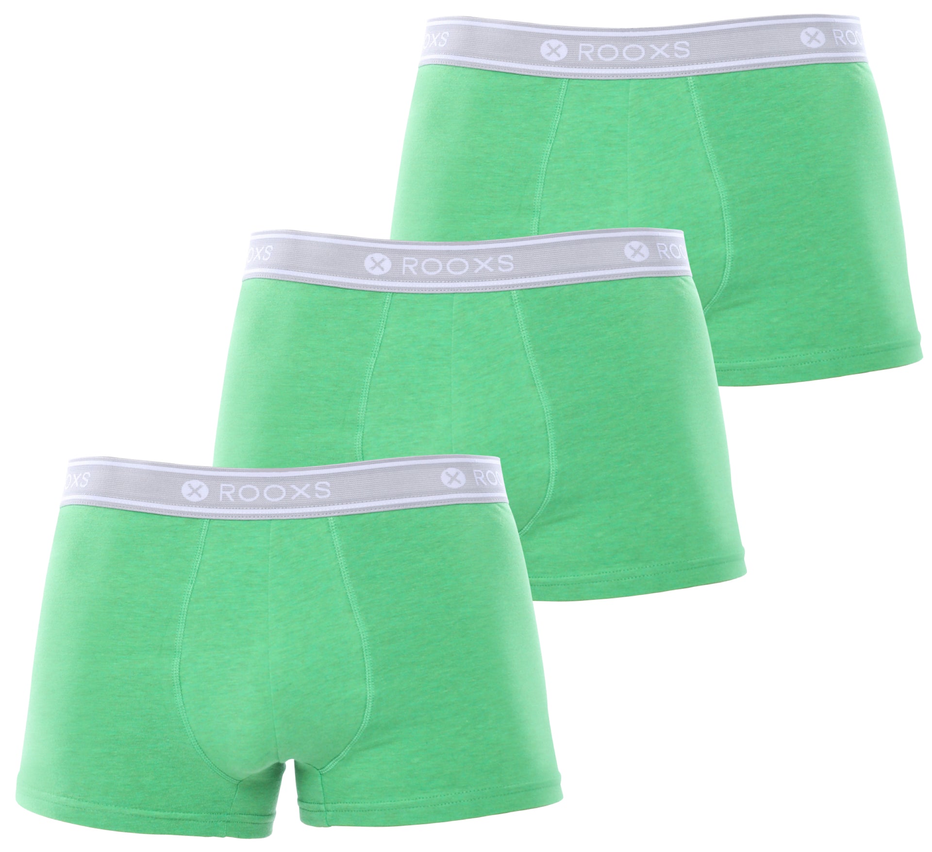 Boxershorts aus weicher Baumwolle - L / Grün