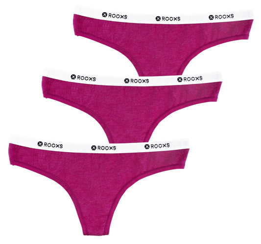 damen string tangas pink