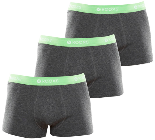 retroshorts grau grün