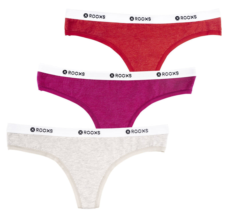 damen string tangas grau pink rot