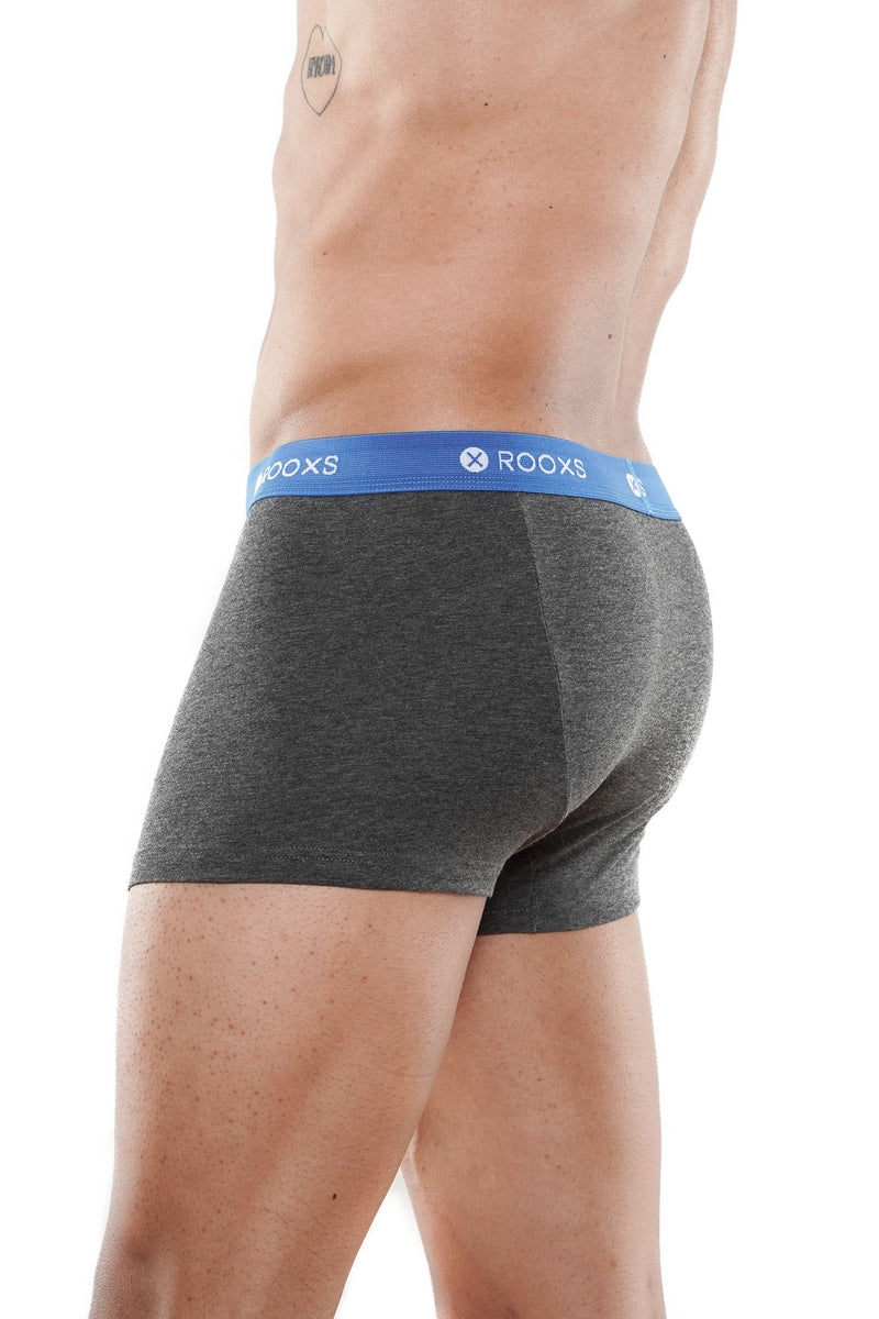 herren boxershorts grau blau
