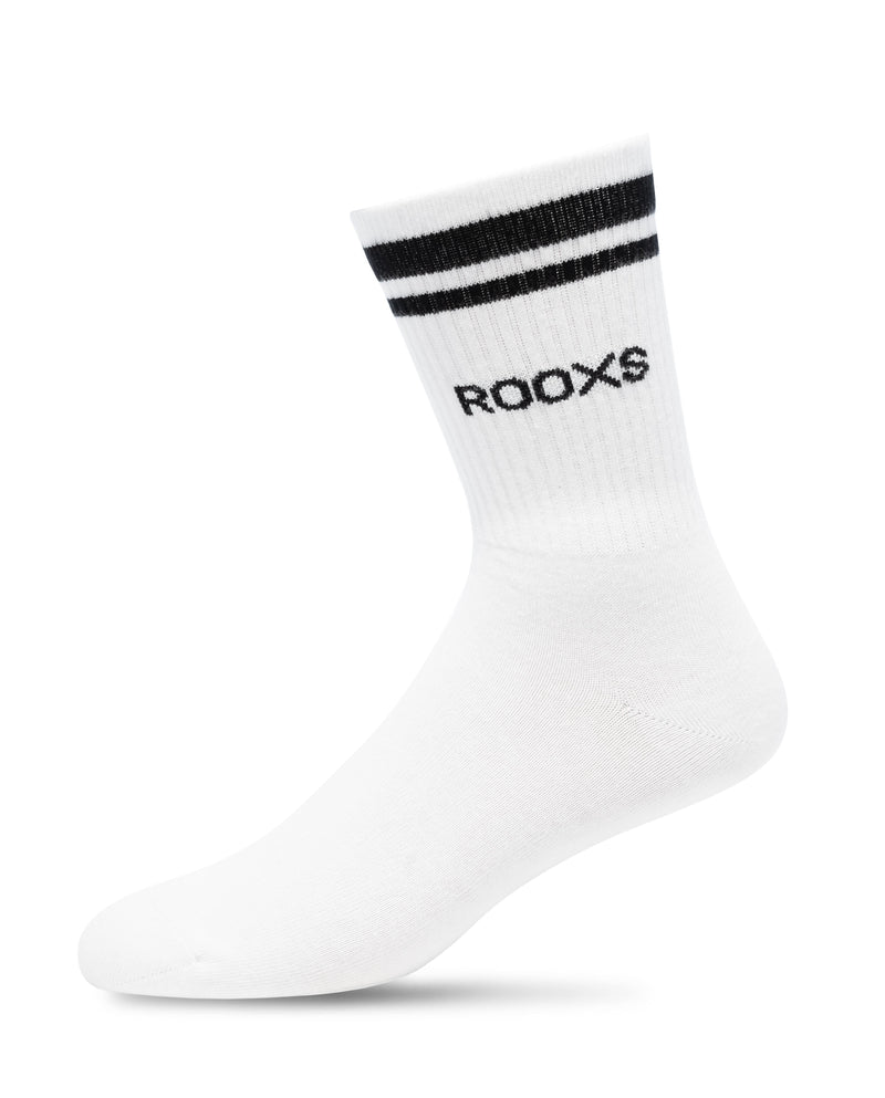 Hohe Sportsocken Weiß 