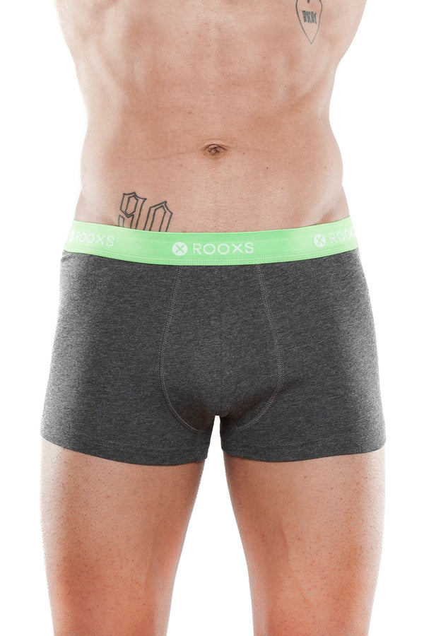 boxershorts grau grün