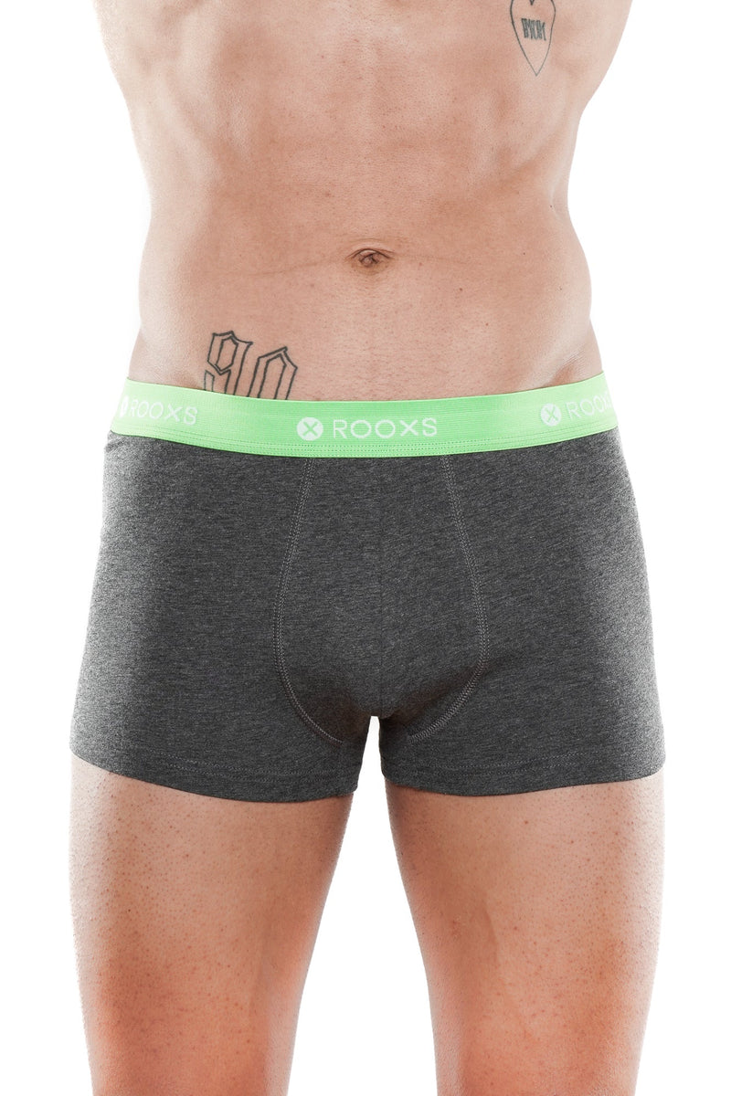 boxershorts grau grün