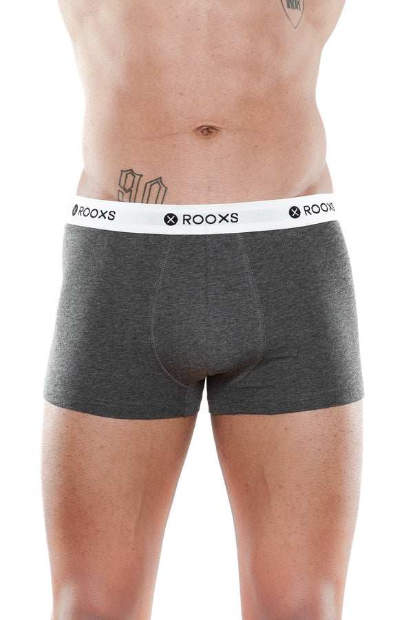 boxershorts grau weiss