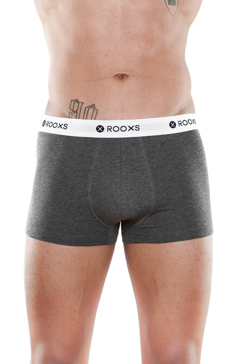 boxershorts grau weiss
