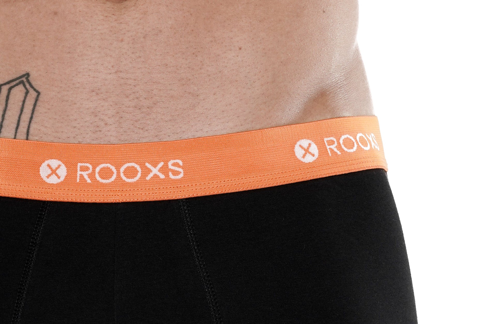  herren unterwäsche schwarz orange