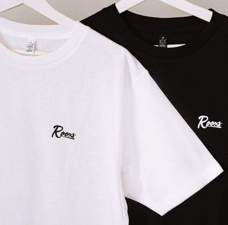 T-Shirt aus Bio-Baumwolle mit 3D-Logo