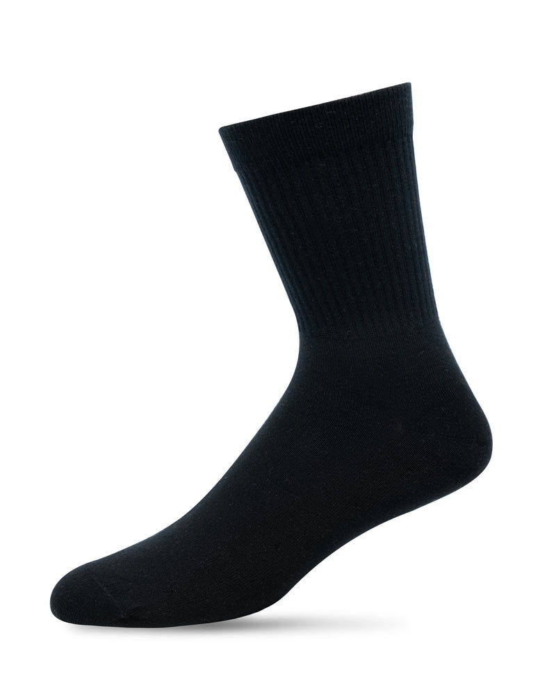 Hohe Tennissocken Damen und Herren schwarz