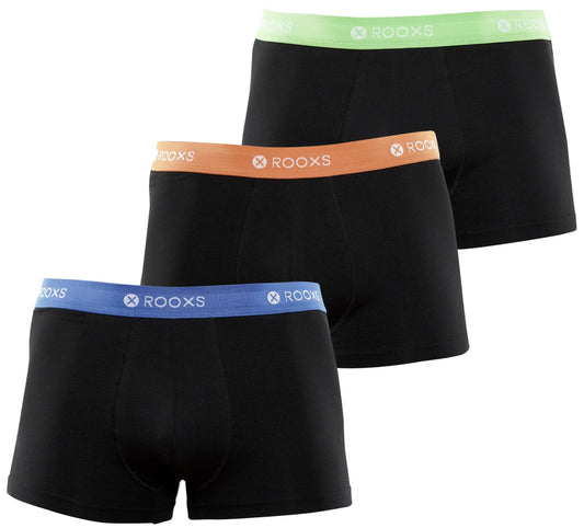 Retroshorts Boxershorts schwarz