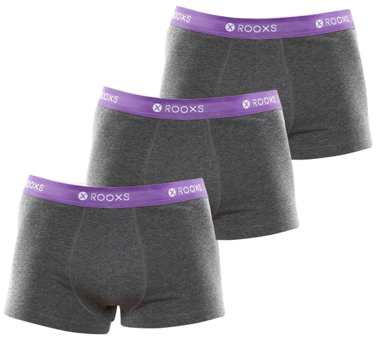 retroshorts grau lila