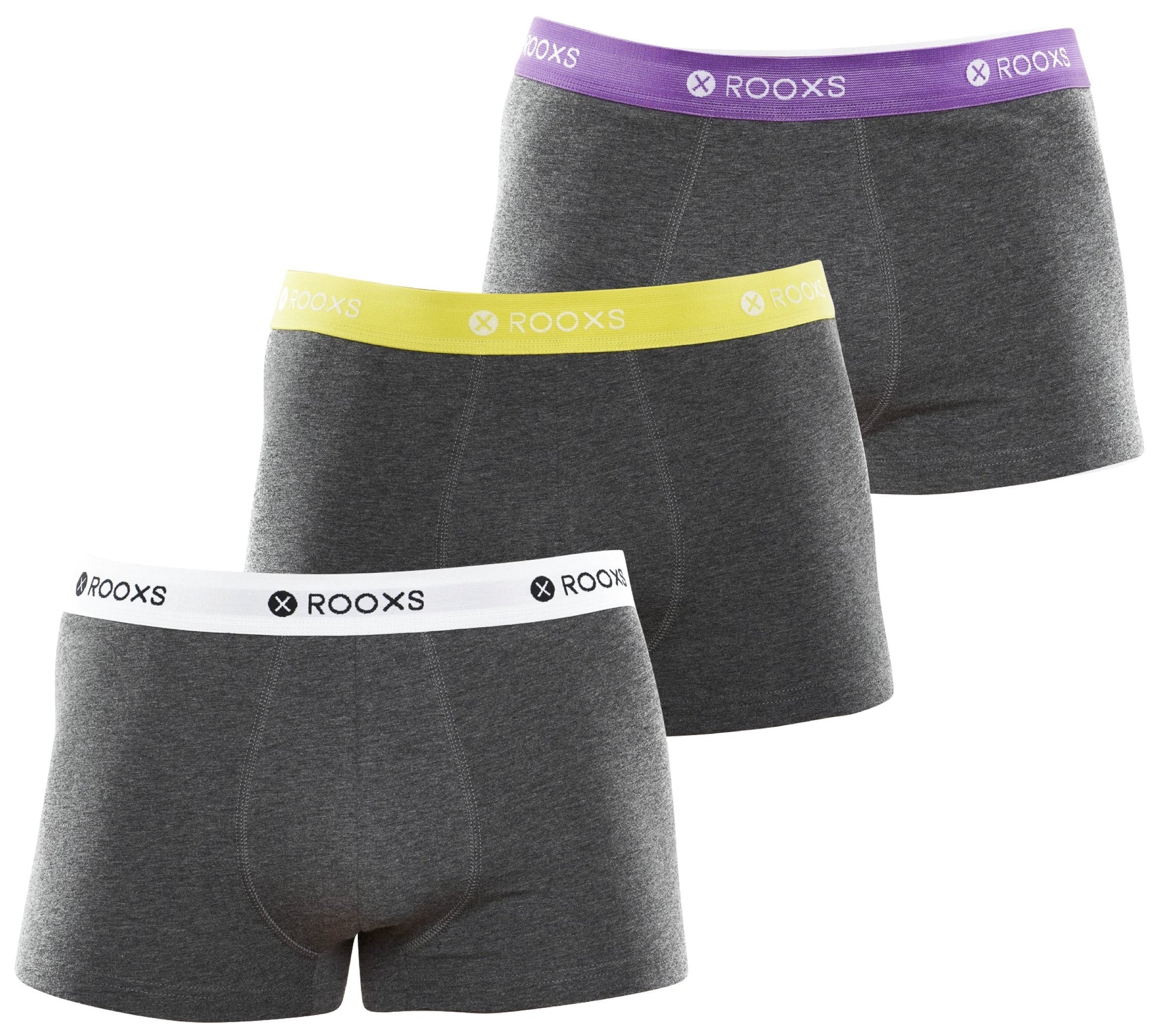 Retroshorts Boxershorts grau