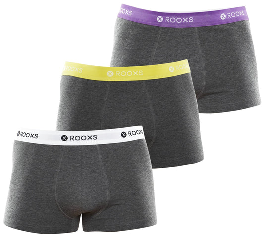 Retroshorts Boxershorts grau