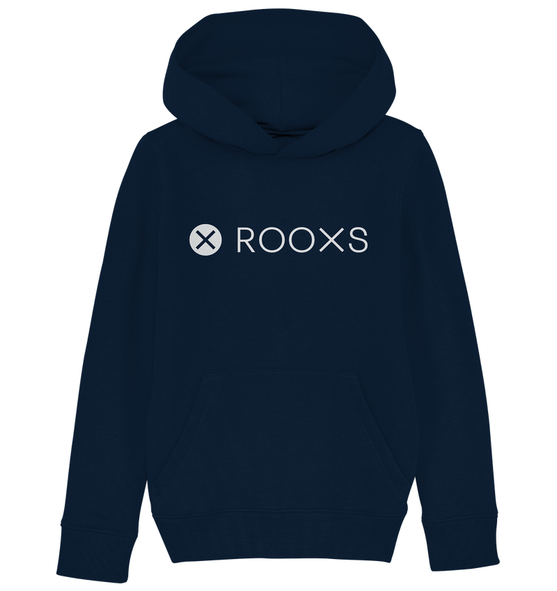 Kids Hoodie aus Bio-Baumwolle mit Logo-Print