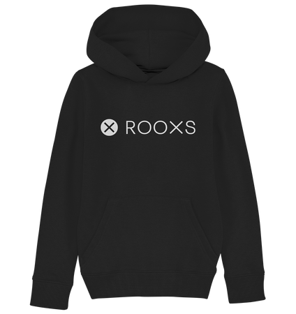 Kids Hoodie aus Bio-Baumwolle mit Logo-Print