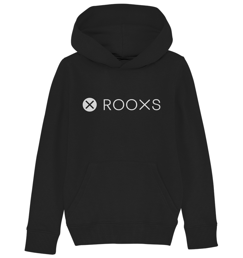 Kids Hoodie aus Bio-Baumwolle mit Logo-Print