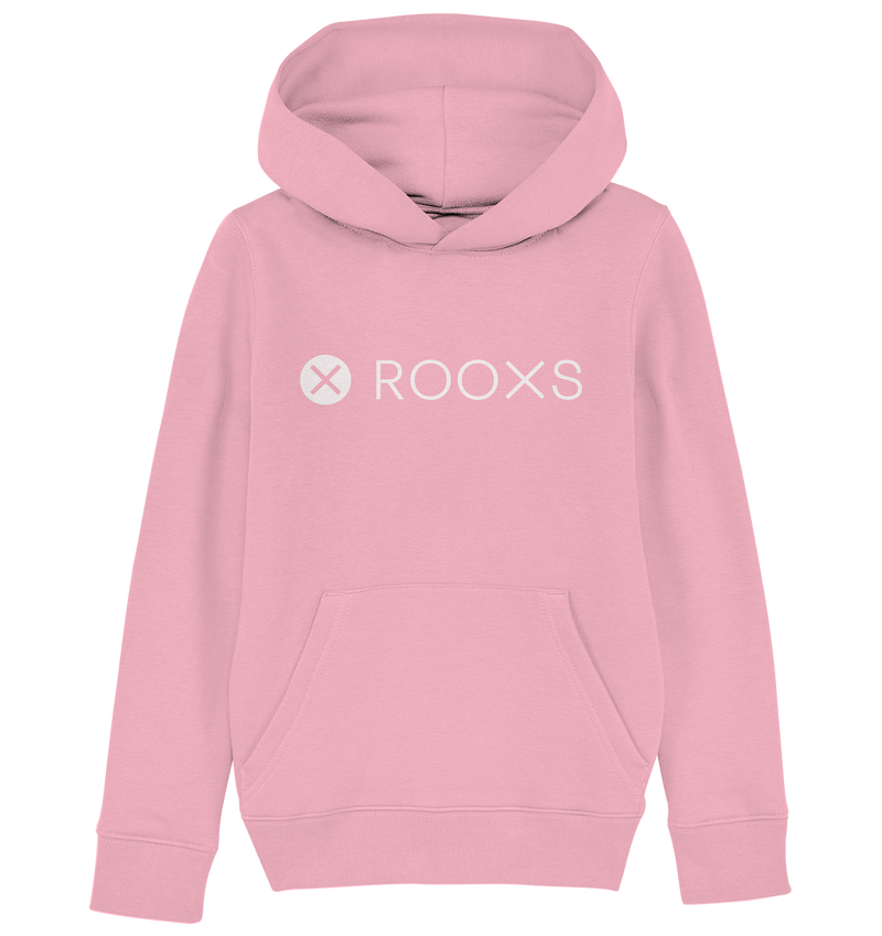 Kids Hoodie aus Bio-Baumwolle mit Logo-Print