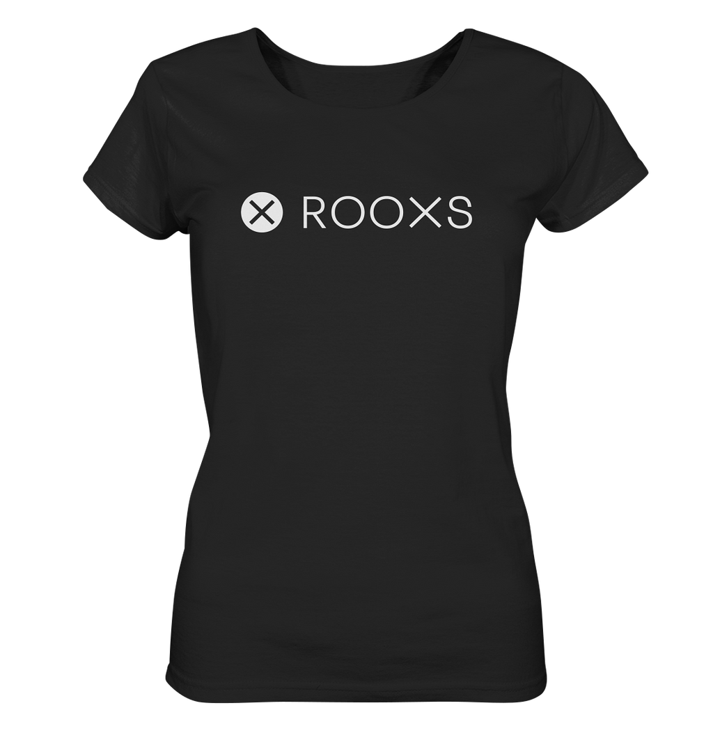 T-Shirt aus Bio-Baumwolle mit Logo-Print – ROOXS
