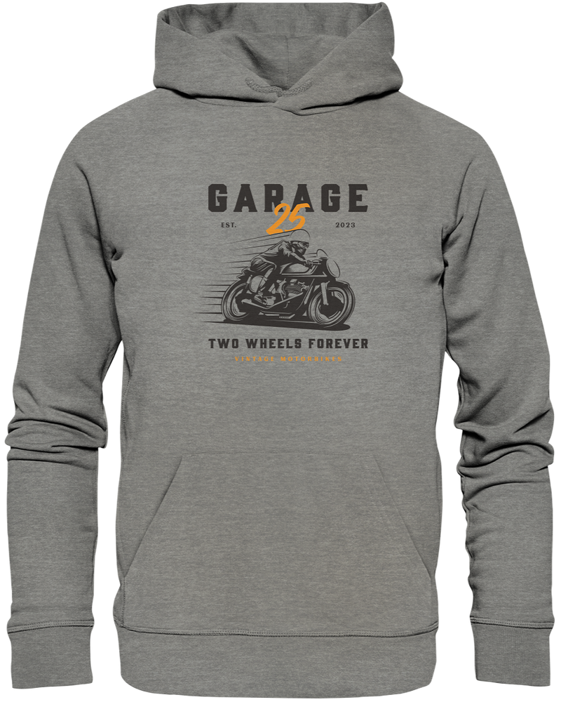 Garage 25 Unisex Hoodie aus Bio-Baumwolle