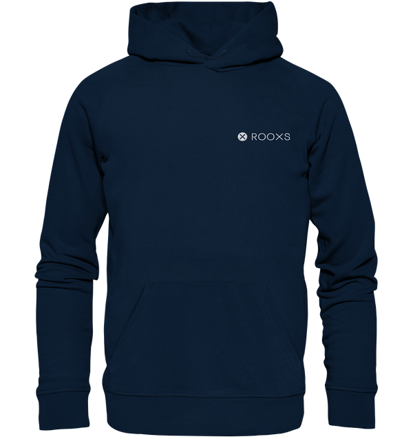 Hoodie aus Bio-Baumwolle mit Logo-Stickerei