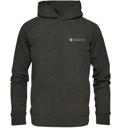 Hoodie aus Bio-Baumwolle mit Logo-Stickerei