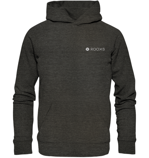 Hoodie aus Bio-Baumwolle mit Logo-Stickerei