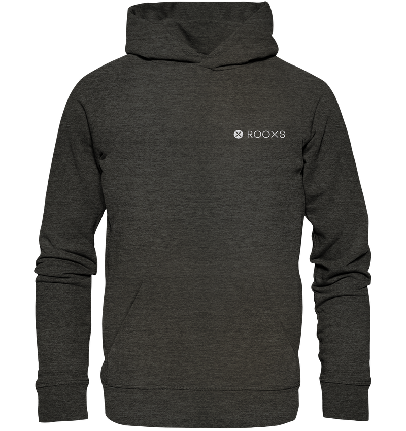 Hoodie aus Bio-Baumwolle mit Logo-Stickerei