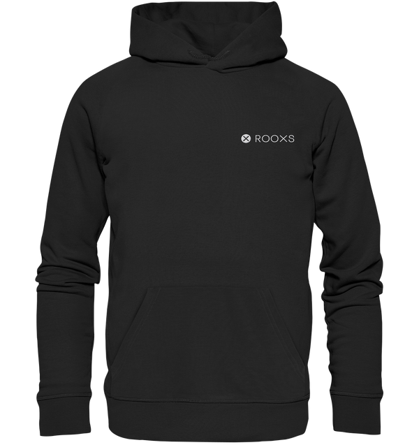 Hoodie aus Bio-Baumwolle mit Logo-Stickerei