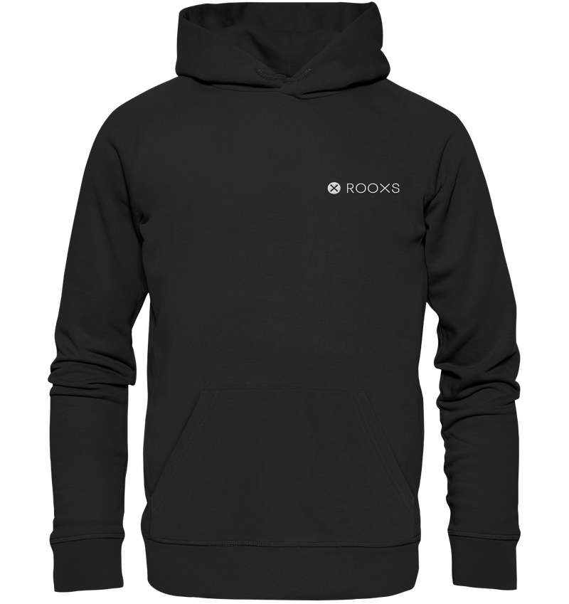 Hoodie aus Bio-Baumwolle mit Logo-Stickerei