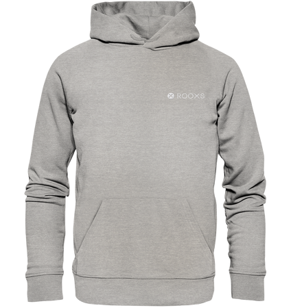 Hoodie aus Bio-Baumwolle mit Logo-Stickerei