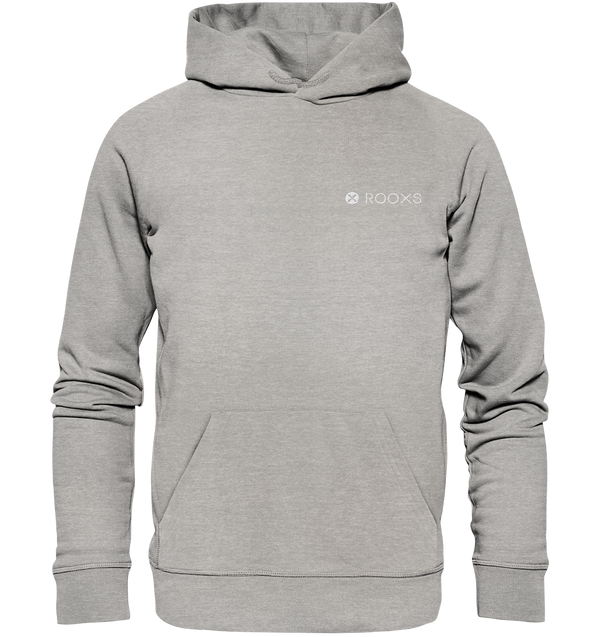 Hoodie aus Bio-Baumwolle mit Logo-Stickerei