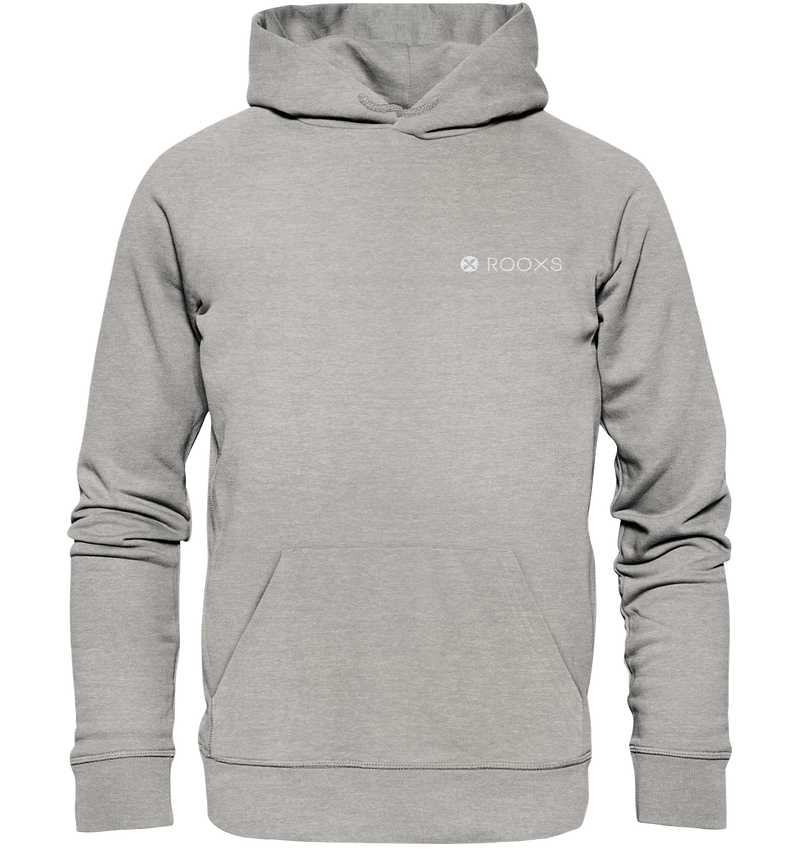 Hoodie aus Bio-Baumwolle mit Logo-Stickerei