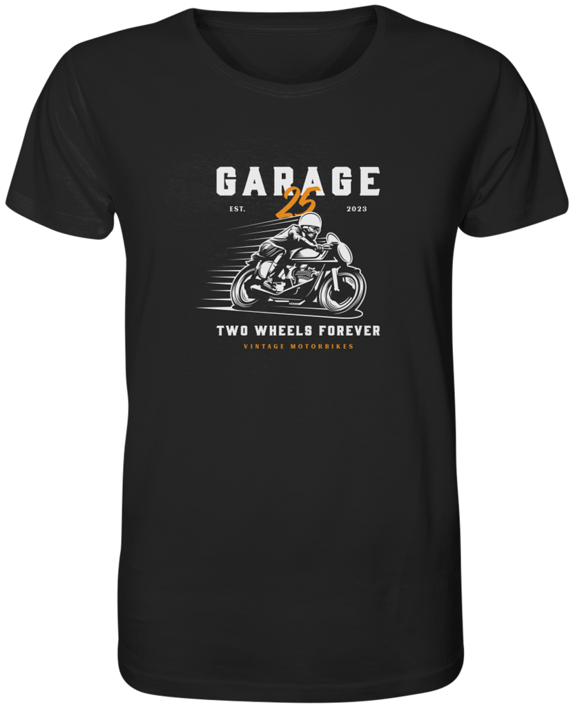 Garage 25 Unisex T-Shirt aus Bio-Baumwolle
