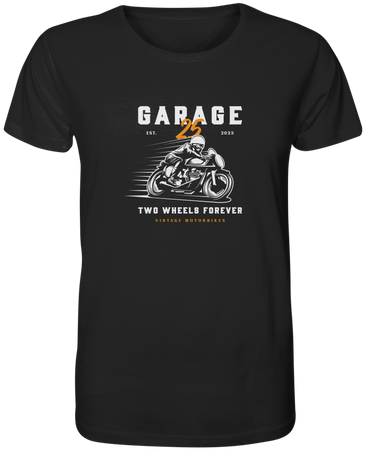 Garage 25 Unisex T-Shirt aus Bio-Baumwolle