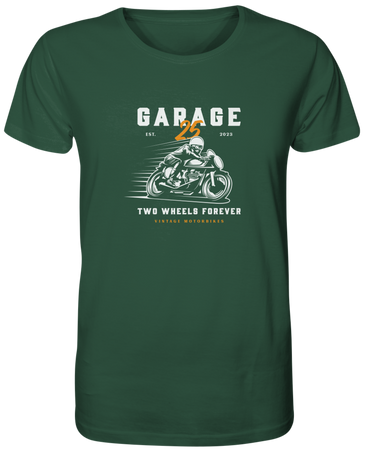 Garage 25 Unisex T-Shirt aus Bio-Baumwolle